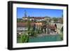 Cityscape of Bern and Aare River, Switzerland-felker-Framed Photographic Print