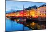 Cityscape of Copenhagen at a Summer Night-SergiyN-Mounted Photographic Print