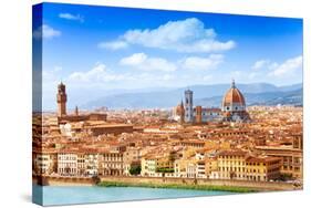 Cityscape of Florence-SerrNovik-Stretched Canvas