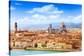 Cityscape of Florence-SerrNovik-Stretched Canvas