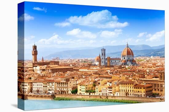 Cityscape of Florence-SerrNovik-Stretched Canvas