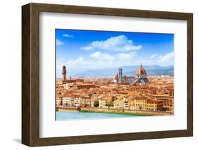 Cityscape of Florence-SerrNovik-Framed Photographic Print