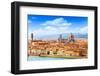 Cityscape of Florence-SerrNovik-Framed Photographic Print