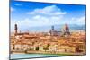 Cityscape of Florence-SerrNovik-Mounted Photographic Print