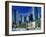 Cityscape of Frankfurt, Germany-Peter Adams-Framed Premium Photographic Print