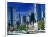 Cityscape of Frankfurt, Germany-Peter Adams-Framed Photographic Print