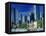 Cityscape of Frankfurt, Germany-Peter Adams-Framed Stretched Canvas