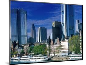 Cityscape of Frankfurt, Germany-Peter Adams-Mounted Photographic Print