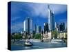 Cityscape of Frankfurt, Germany-Peter Adams-Stretched Canvas