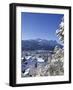 Cityscape of Garmisch-Partenkirchen, Werdenfelser Land, Bavaria, Germany-Katja Kreder-Framed Photographic Print