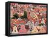 Cityscape of Gdansk, Poland-Karol Kozlowski-Framed Stretched Canvas