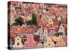 Cityscape of Gdansk, Poland-Karol Kozlowski-Stretched Canvas