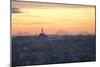 Cityscape of Istanbul at Sunset-Alex Saberi-Mounted Premium Photographic Print