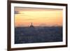 Cityscape of Istanbul at Sunset-Alex Saberi-Framed Photographic Print