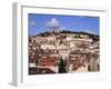 Cityscape of Lisbon and Castelo De Sao Jorge, Portugal-Jeremy Lightfoot-Framed Photographic Print