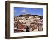 Cityscape of Lisbon and Castelo De Sao Jorge, Portugal-Jeremy Lightfoot-Framed Photographic Print