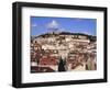 Cityscape of Lisbon and Castelo De Sao Jorge, Portugal-Jeremy Lightfoot-Framed Photographic Print