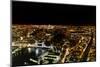 Cityscape of London at Night-Circumnavigation-Mounted Photographic Print