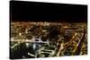 Cityscape of London at Night-Circumnavigation-Stretched Canvas