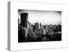 Cityscape of Manhattan in Winter at Sunset-Philippe Hugonnard-Stretched Canvas