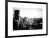 Cityscape of Manhattan in Winter at Sunset-Philippe Hugonnard-Framed Art Print