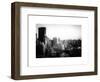 Cityscape of Manhattan in Winter at Sunset-Philippe Hugonnard-Framed Art Print