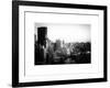 Cityscape of Manhattan in Winter at Sunset-Philippe Hugonnard-Framed Art Print