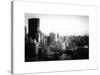 Cityscape of Manhattan in Winter at Sunset-Philippe Hugonnard-Stretched Canvas