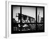 Cityscape of Meatpacking District with Billboards - Manhattan, New York City, USA-Philippe Hugonnard-Framed Photographic Print