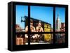 Cityscape of Meatpacking District with Billboards - Manhattan, New York, USA-Philippe Hugonnard-Framed Stretched Canvas