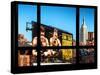 Cityscape of Meatpacking District with Billboards - Manhattan, New York, USA-Philippe Hugonnard-Stretched Canvas