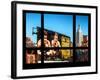 Cityscape of Meatpacking District with Billboards - Manhattan, New York, USA-Philippe Hugonnard-Framed Photographic Print