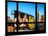 Cityscape of Meatpacking District with Billboards - Manhattan, New York, USA-Philippe Hugonnard-Mounted Photographic Print