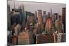 Cityscape of Midtown Manhattan, New York, USA-Peter Adams-Mounted Photographic Print