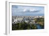 Cityscape of Nagoya, Aichi Prefecture, Japan-Keren Su-Framed Photographic Print