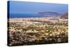 Cityscape of Palermo (Palermu) and the Coast of Sicily-Matthew Williams-Ellis-Stretched Canvas