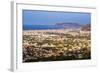 Cityscape of Palermo (Palermu) and the Coast of Sicily-Matthew Williams-Ellis-Framed Photographic Print
