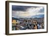 Cityscape of Quito, Ecuador, South America-Alexandre Rotenberg-Framed Photographic Print