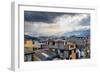 Cityscape of Quito, Ecuador, South America-Alexandre Rotenberg-Framed Photographic Print