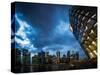 Cityscape of Singapore at night-Ferry Tan-Stretched Canvas