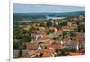 Cityscape of Sremski Karlovci by the Danube River, Serbia-Keren Su-Framed Photographic Print