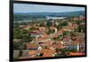 Cityscape of Sremski Karlovci by the Danube River, Serbia-Keren Su-Framed Photographic Print