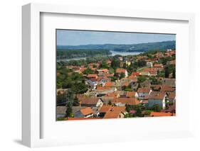 Cityscape of Sremski Karlovci by the Danube River, Serbia-Keren Su-Framed Photographic Print