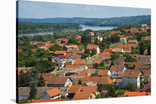 Cityscape of Sremski Karlovci by the Danube River, Serbia-Keren Su-Stretched Canvas