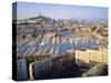 Cityscape of the Port of Marseille, France-Sylvain Grandadam-Stretched Canvas