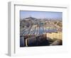 Cityscape of the Port of Marseille, France-Sylvain Grandadam-Framed Photographic Print