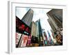 Cityscape of Times Square, Manhattan, New York City, United States, USA-Philippe Hugonnard-Framed Photographic Print