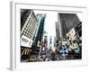 Cityscape of Times Square, NYC, Skyscrapers View, Landscape of Times Square, Manhattan, New York-Philippe Hugonnard-Framed Photographic Print