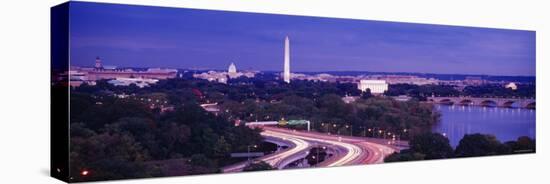 Cityscape of Washington DC, USA-null-Stretched Canvas