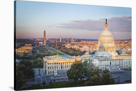 Cityscape of Washington DC, USA-Christopher Reed-Stretched Canvas